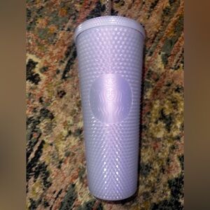 Starbucks Lavender Textured Iradescent Tumbler